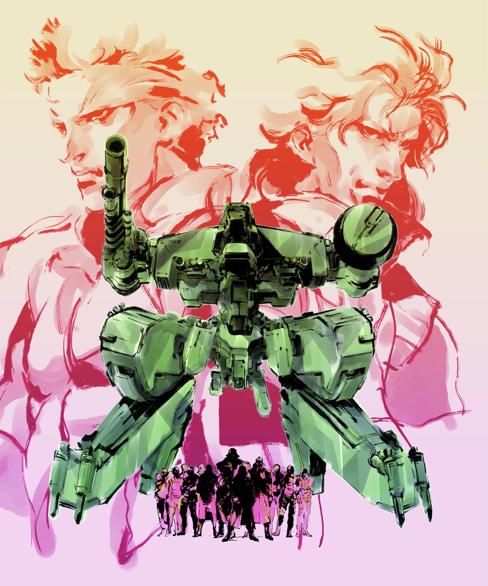 Metal Gear Solid / Artist—Yoji Shinkawa