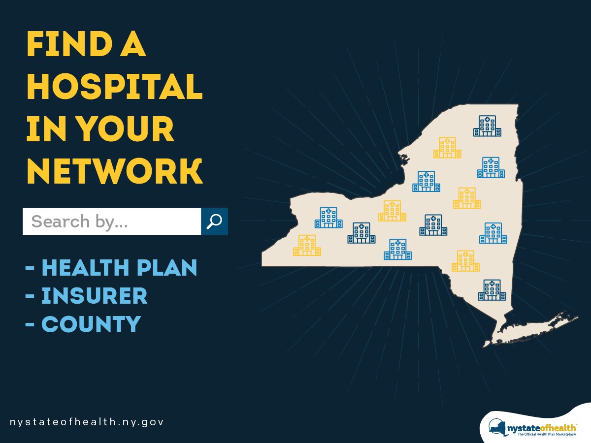 Want to check which hospitals participate with your health plan? With our Hospital Participation Tool, you can easily search for a list of hospitals that are available in your health plan network. Get started today! on.ny.gov/35J0Do8 #EnrollNY #Health #NY