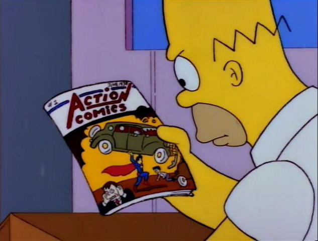 1938, aparece el primer superhéroe del mundo, Superman!