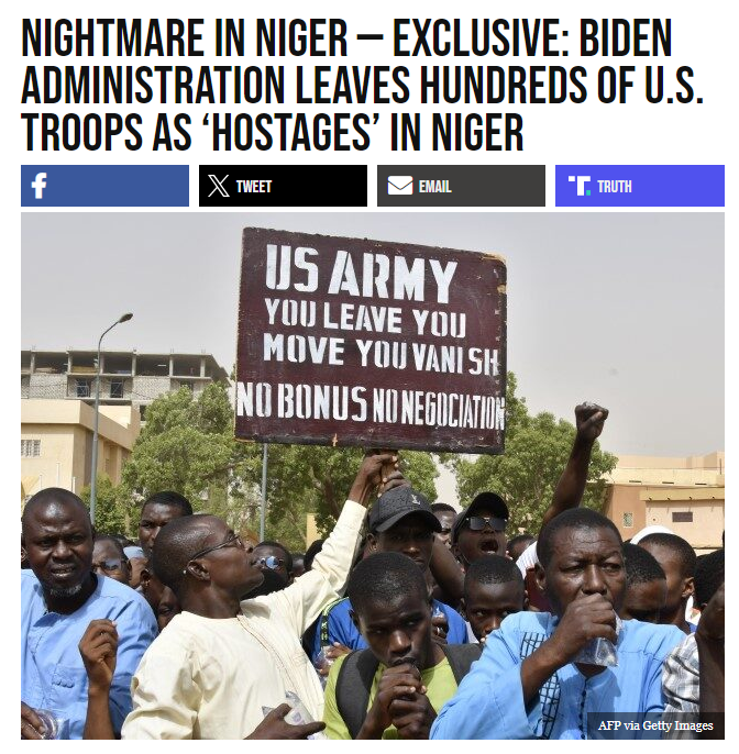 Beyond the fact that yet again, the Biden Admin seems to lack the ability to do what is needed to keep our troops safe,... there's a further issue I think it's time we have the courage to discuss. Is it time to just leave these less than modern countries to their own devices