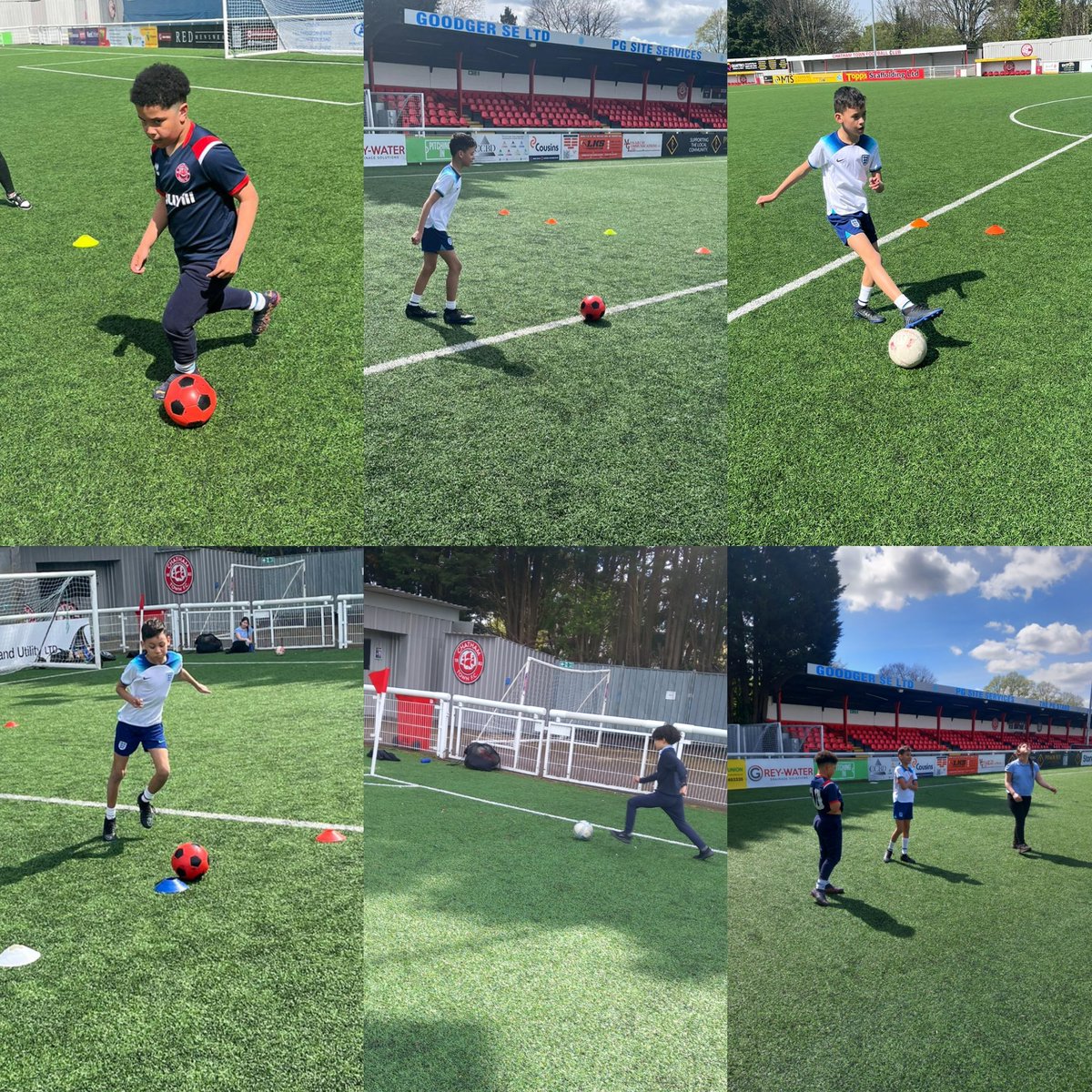Thank you to @ChathamTownFC, who have allowed us to use their football pitch,so the children are able to enjoy a PE lesson.All children enjoyed learning new skills and some were even keen to enjoy a penalty shoot out against our lead teacher Mr May! #ThisisAP #PE #chathamtownFC