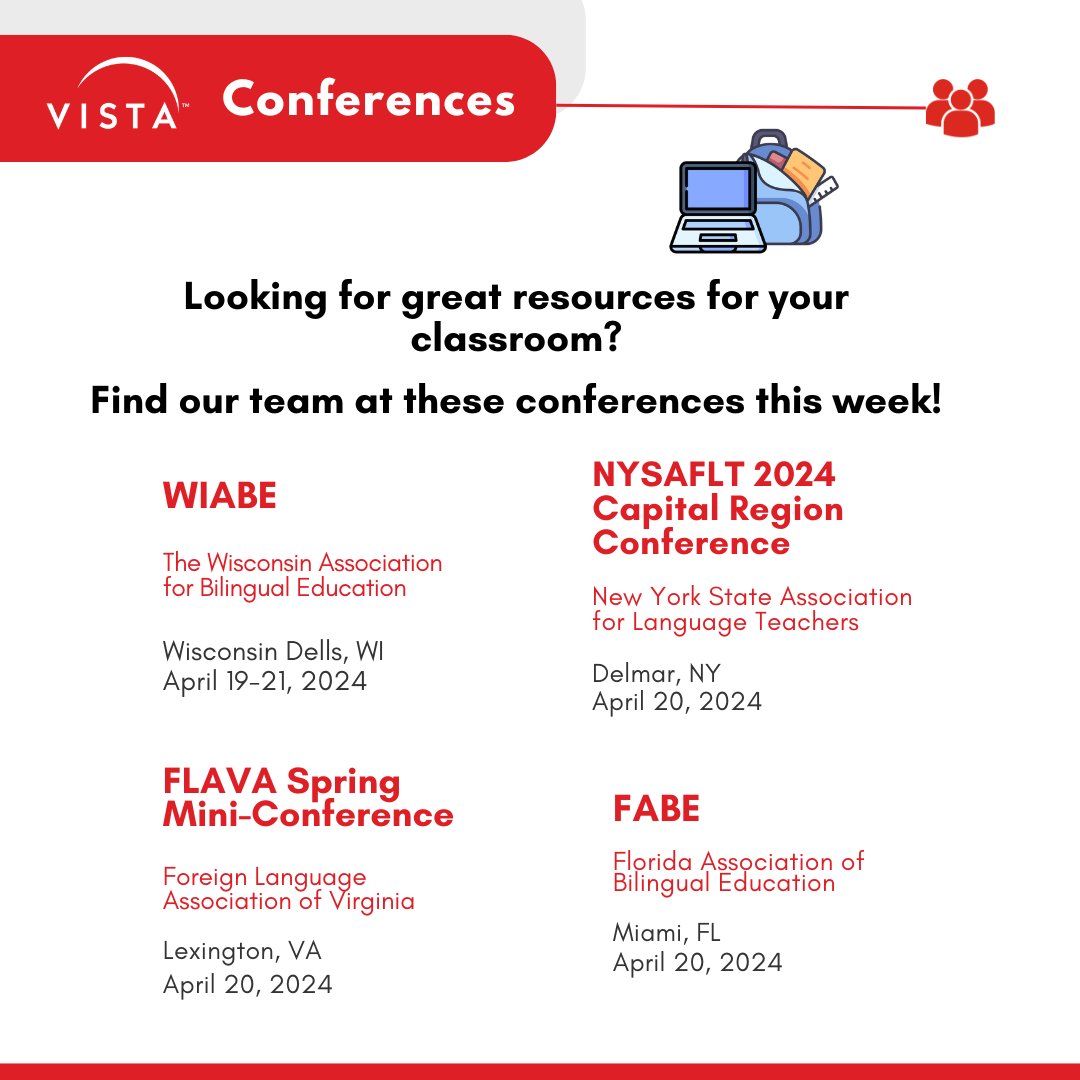 We're looking forward to seeing you this week! ✏️🍎 

#prek12 #Conferences