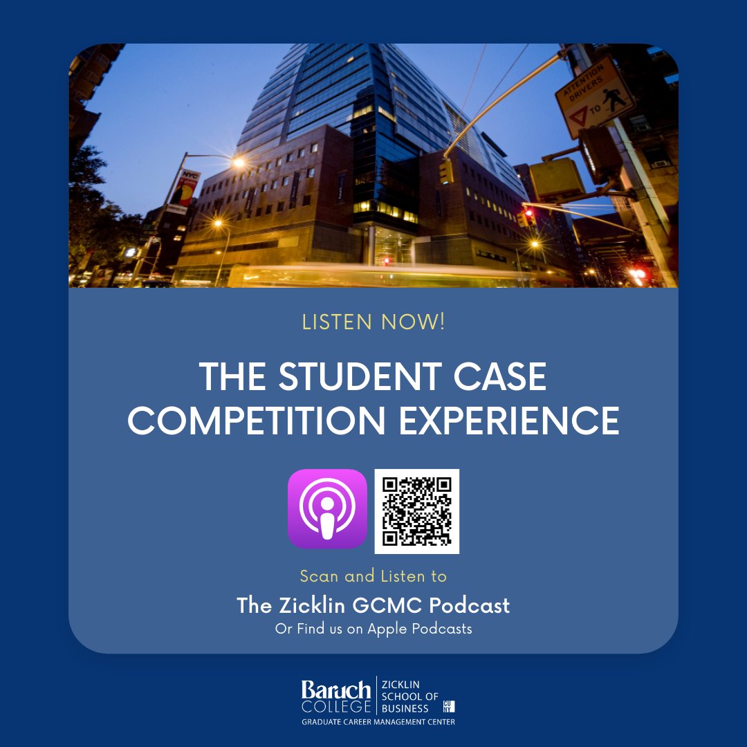 In this 15 minute episode, we speak with two graduate students who participated in the 2022 Adobe Analytics Challenge, and were one of 20 teams from over 3,000 who made it to the semi-final rounds. Listen Now: bit.ly/45UjH2n

#BaruchCollege #BeBaruch #ZicklinPride