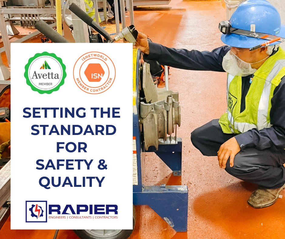 At RAPIER, our commitment to working safely goes beyond simply complying with the rules and regulations. We're focused on building a safety-centric culture that holds our team to OSHA's highest standards and beyond. Learn more about what we do: bit.ly/RAPIER-Home #Safety