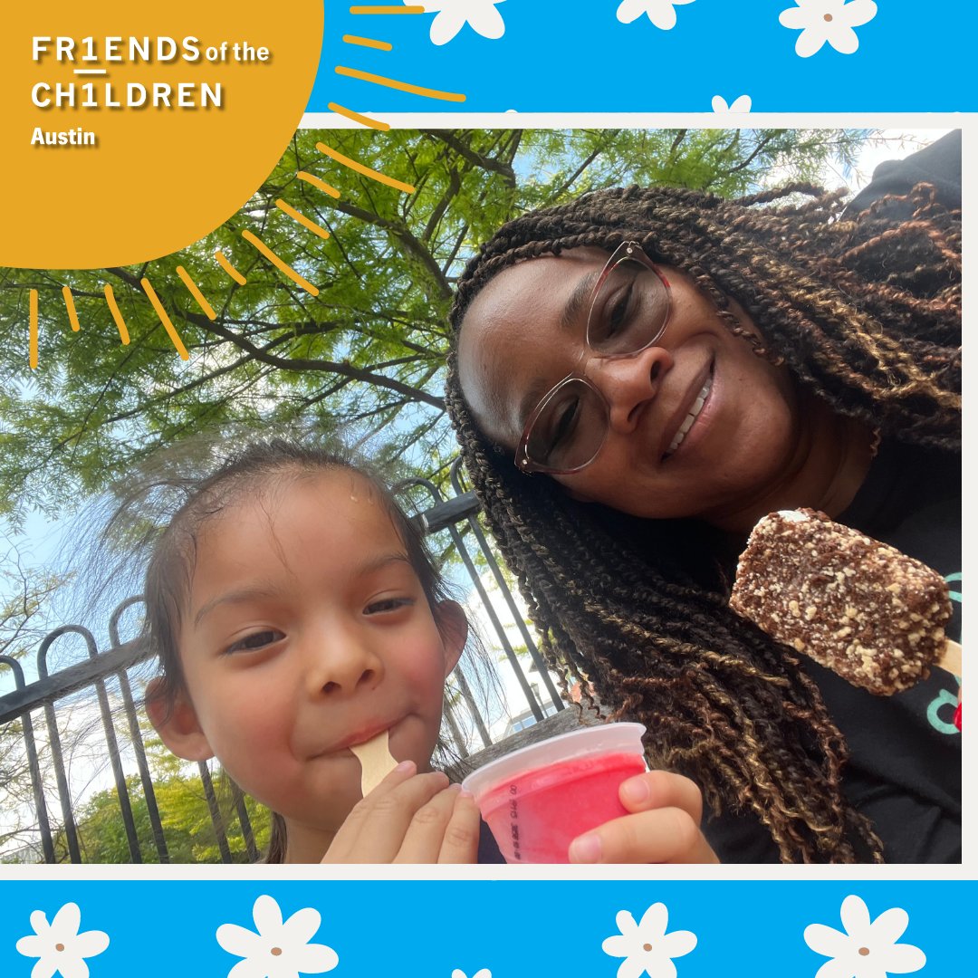 A warm sunny day in Austin calls for some ice cream at the park!🙂🍦 #FriendsATX #Friends #Mentoring #NoMatterWhat #SunnyDays #Outing