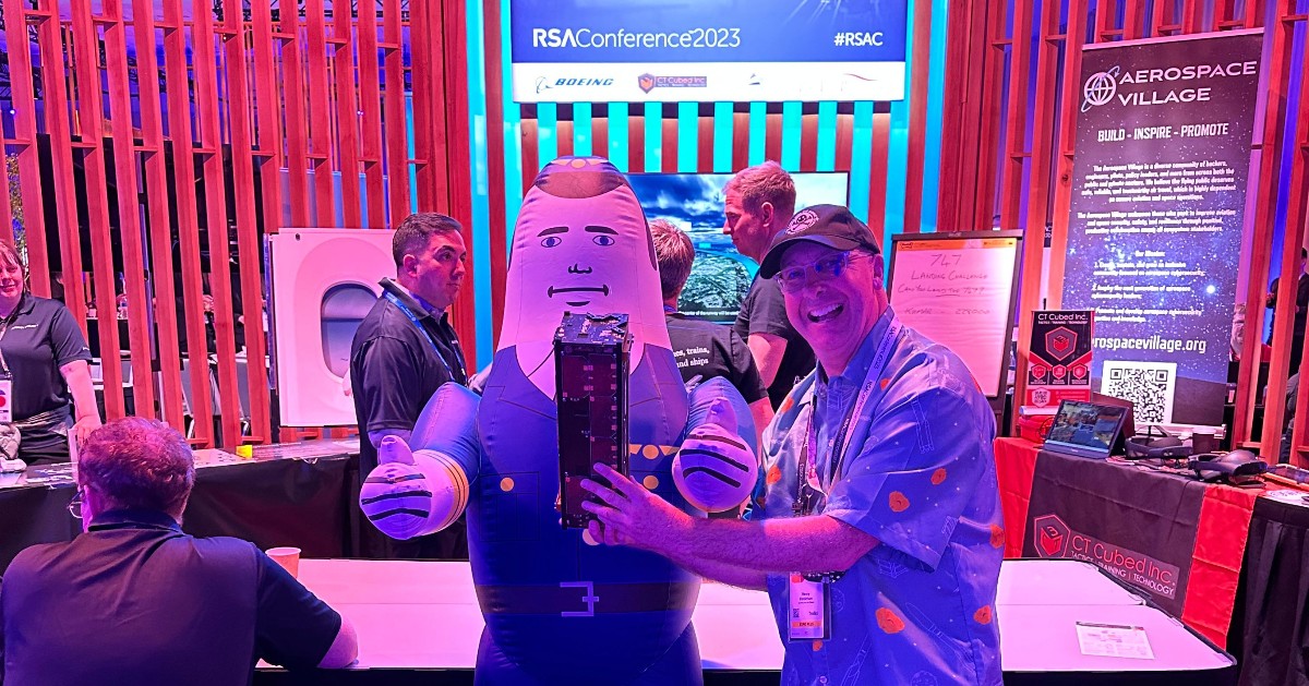 We're eagerly anticipating another fantastic week at #RSAC 2024, happening May 6-9! Henry Danielson will be back again this year and he can't wait to connect with fellow #cybernauts and our valued partners at #AerospaceVillage. #calpoly #learnbydoing #cybersecurity