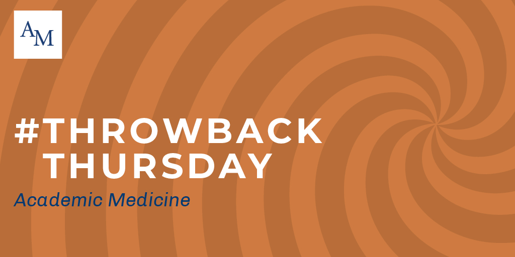 Dismantling Structural #Racism in #AcademicMedicine: Author is skeptical—because of the scope of the work that needs to be done and because it feels as if society has been here many times before—and, yet, remains optimistic: ow.ly/2gIN50Rh2hV. #MedEd #TBT (2020)