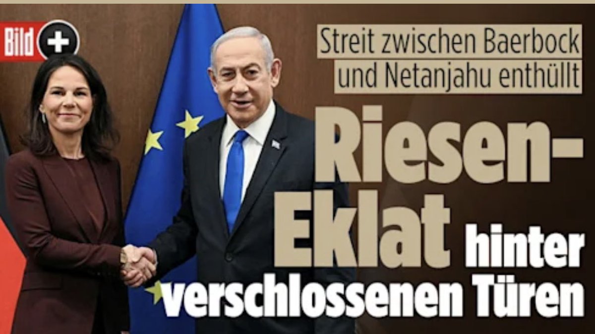 ronzheimer's tweet photo. Beim Gespräch zwischen Außenministerin Annalena Baerbock und Israels Premierminister Benjamin Netanjahu ist es zu einem Eklat gekommen. Das wurde BILD bestätigt. Die beiden Politiker stritten heftig über den Krieg im Gazastreifen und machten einander ungewöhnlich harte Vorwürfe.
Netanjahu wurde emotional. Er erklärte, dass die Bilder von Märkten und Stränden echt seien und die Realität abbildeten. „Wir sind nicht wie die Nazis“, so Netanjahu, die gefälschte Bilder einer simulierten Realität erschaffen hätten. Alle Details zum Eklat hier: (Paid) https://t.co/rkyaPzuZ9V