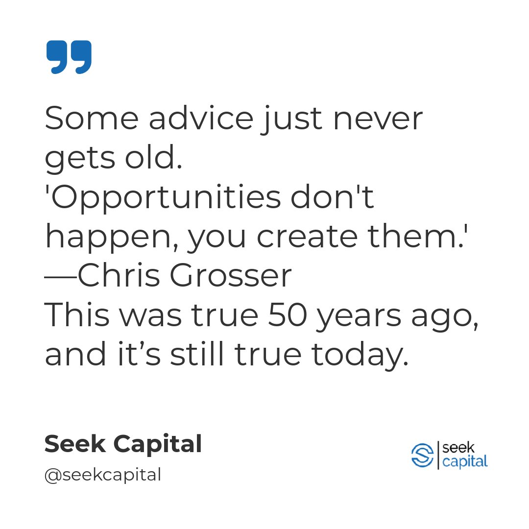 SEEKcapital's tweet photo. Oh hey 👋, creating opportunities is in your DNA! 🧬 
#SmallBusinessGrowth #EntrepreneurMindset #SeekCapital https://t.co/Hlrcd8xsto