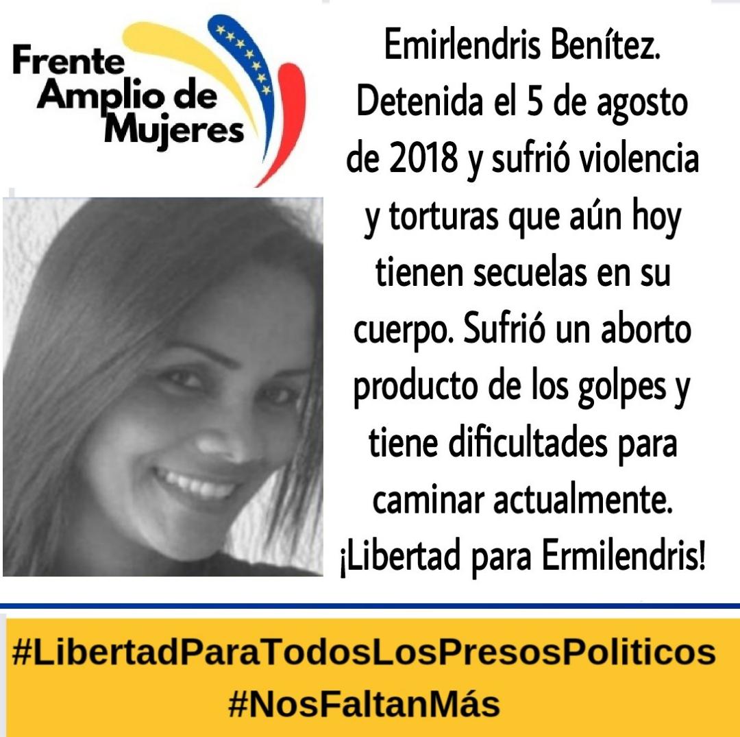 Atención : Ermirlendris Benítez necesita con urgencia traslado a un centro de salud, ya que esta imposibilitada de caminar y requiere una intervención quirúrgica urgente. La gravedad requiere atención para evitar que pierda la movilidad en las piernas. #MéridaHumanitaria