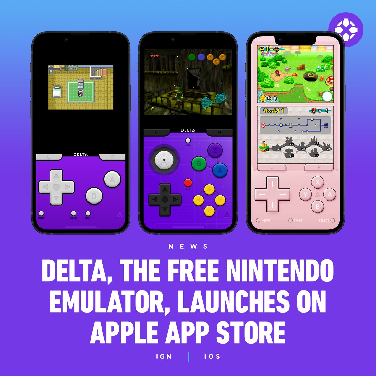 Riley Testut, the developer behind GBA4iOS, launched a new Nintendo emulator, Delta, weeks after Apple adjusted its App Store policies, allowing retro game emulators on the storefront. bit.ly/49MR0Fk