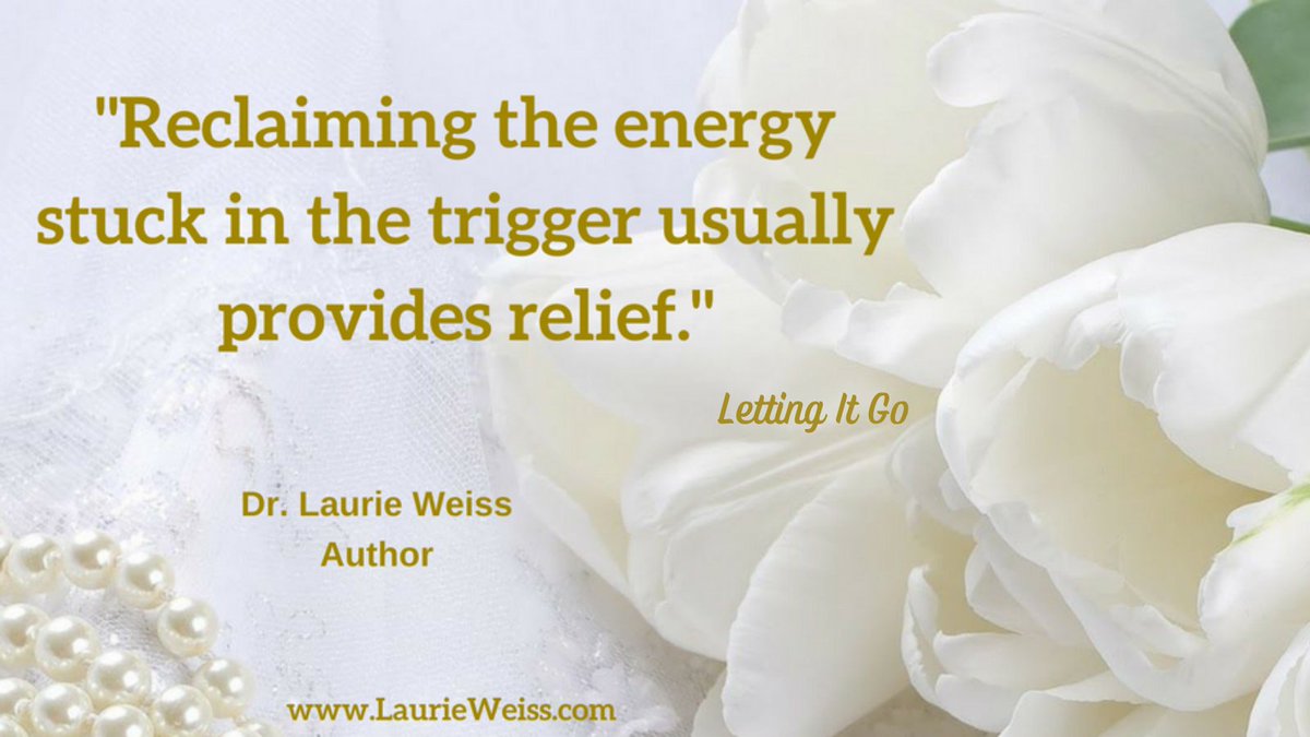 'Reclaiming the energy stuck in the trigger usually provides relief.' - Dr. Laurie Weiss

Parenting #teens leads to all kinds of #anxiety. #Book helps you let it go fast--using words. Enjoy this #BookBubble bit.ly/2TR47mN  via @BublishMe