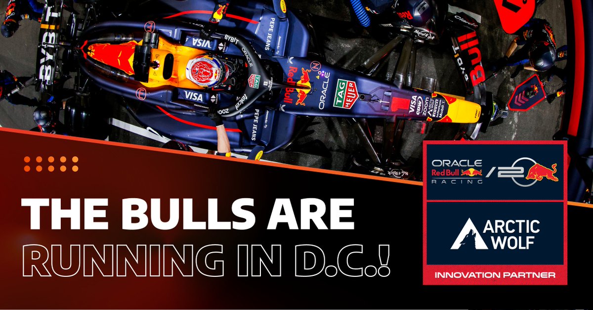 Gear up for a weekend of high-octane action in the heart of the nation's capital! Get up close and personal with legendary cars and drivers and watch as the Bulls let loose along Pennsylvania Avenue! #RunwiththePack #ChallengeAccepted Learn more: arcticwolf.com/redbullracing