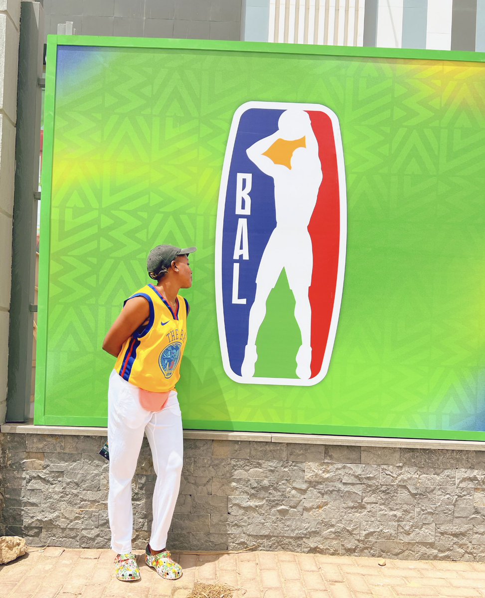 It’s giving GERMINE vibes at <a href="/theBAL/">Basketball Africa League</a> 
#africabasketball
#Bal 
#sportstraveller