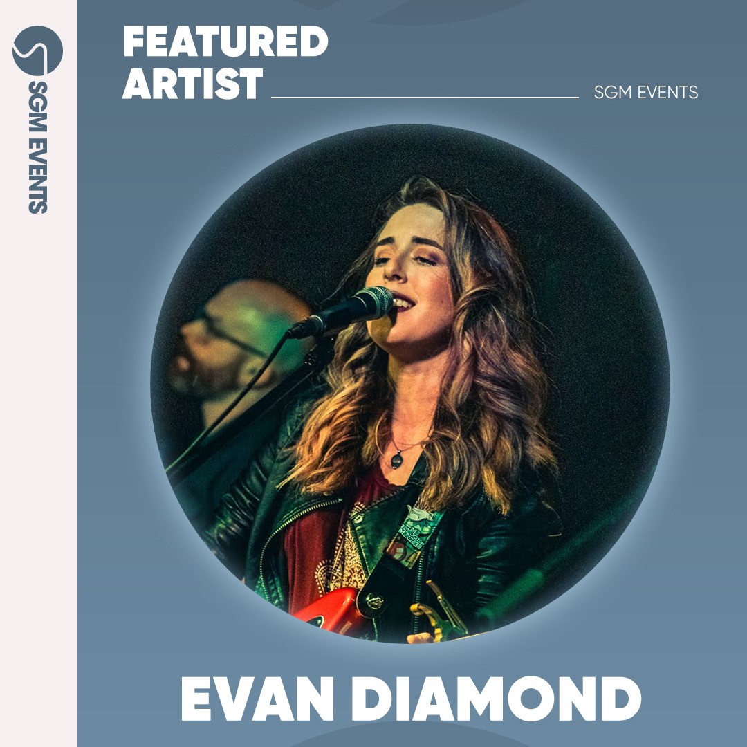 Evan Diamond is a dynamic vocalist, known for her soulful voice and engaging style. Honored as Best Singer-Songwriter at the 2019 San Diego Music Awards, she continues to captivate audiences with her performances. Know her more ➡️ sgmevents.com/roster/evan-di… #SGMEvents #EvanDiamond