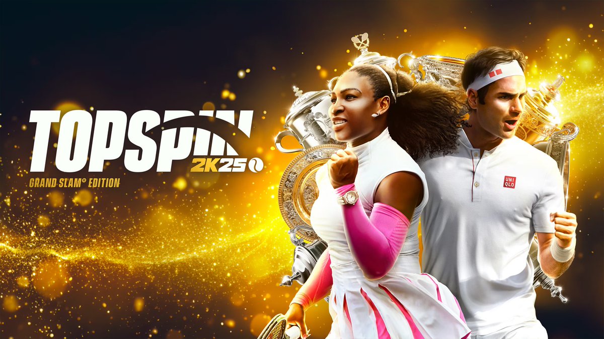 📢 If you pre-order TopSpin 2K25, you'll get the Under the Lights Pack (which has Serena Williams and Roger Federer Alternate Outifts), Wilson Nightfall Bundle, and Night-Time Majors! Get it here: fant.cl/Ts25TW