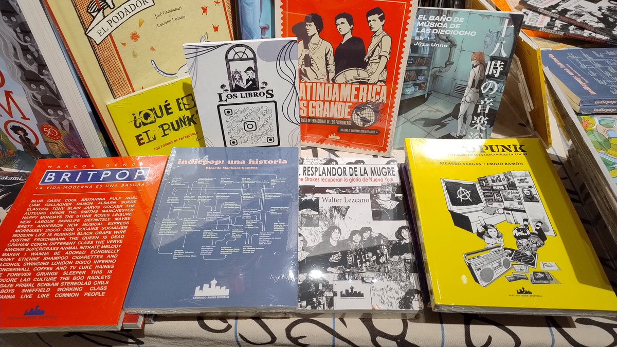 stgoandereditor's tweet photo. En #Maipú estaremos con nuestros libros gracias a #LosLibrosCL este sábado 20 en la celebración del Día del Libro!
Estarán las novedades sobre #TheStrokes de @lezcanowalter e #Indiepop de @kyito1969
Más info:
https://t.co/5Suvttjt8l https://t.co/oRJX0R78wm