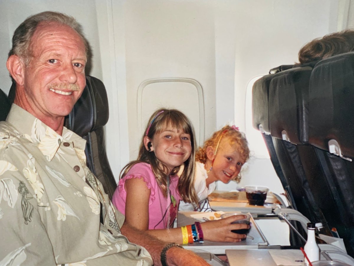 There's nothing quite like the joy of flight with your favorite people! These smiles make every journey worthwhile.  ✈️  #CaptSully #PilotLife #TBT