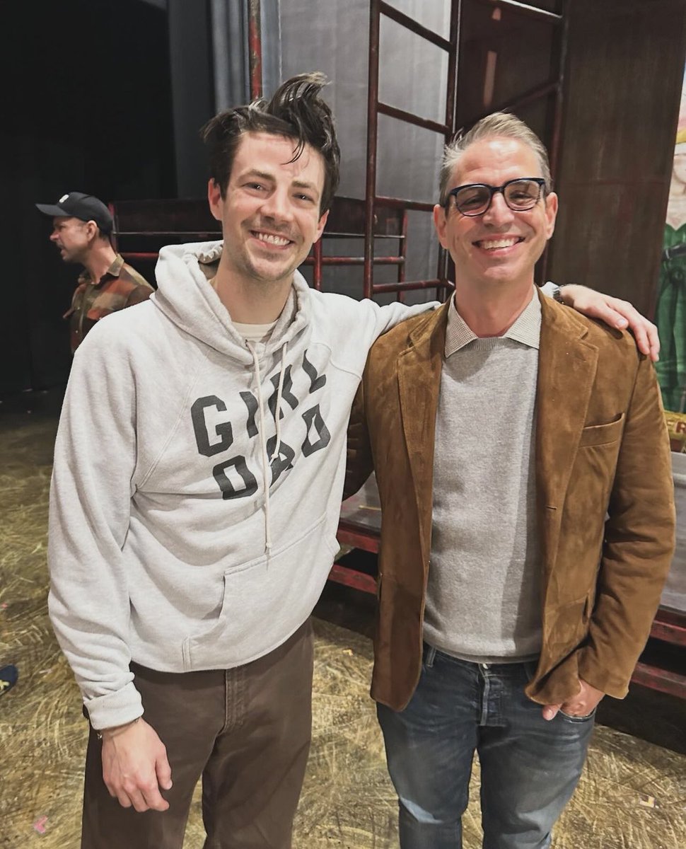 Grant Gustin and Greg Berlanti reunited. 🥲

[📸: gberlanti / IG]