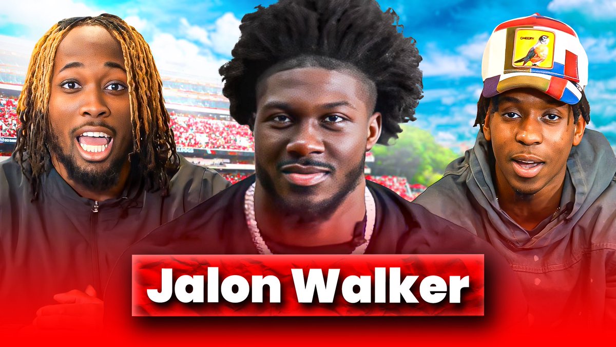 Full video with these guys is now live on @YouTube! 🎥 Watch Jalon talk about G-Day and his goals for the 2024 season below! ⬇️ youtu.be/S0gy8uc48oA?si…