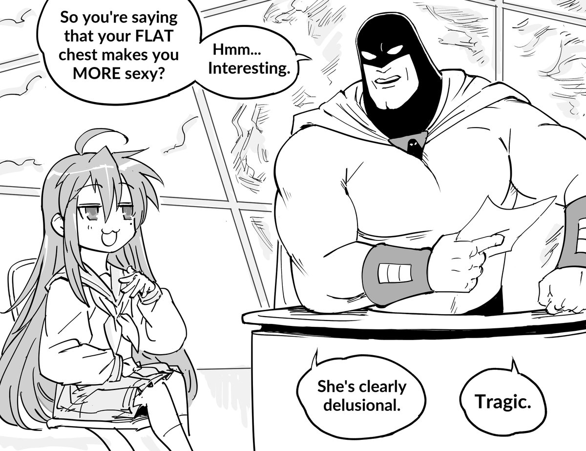 Patreon request: Space Ghost interviewing an Anime girl
