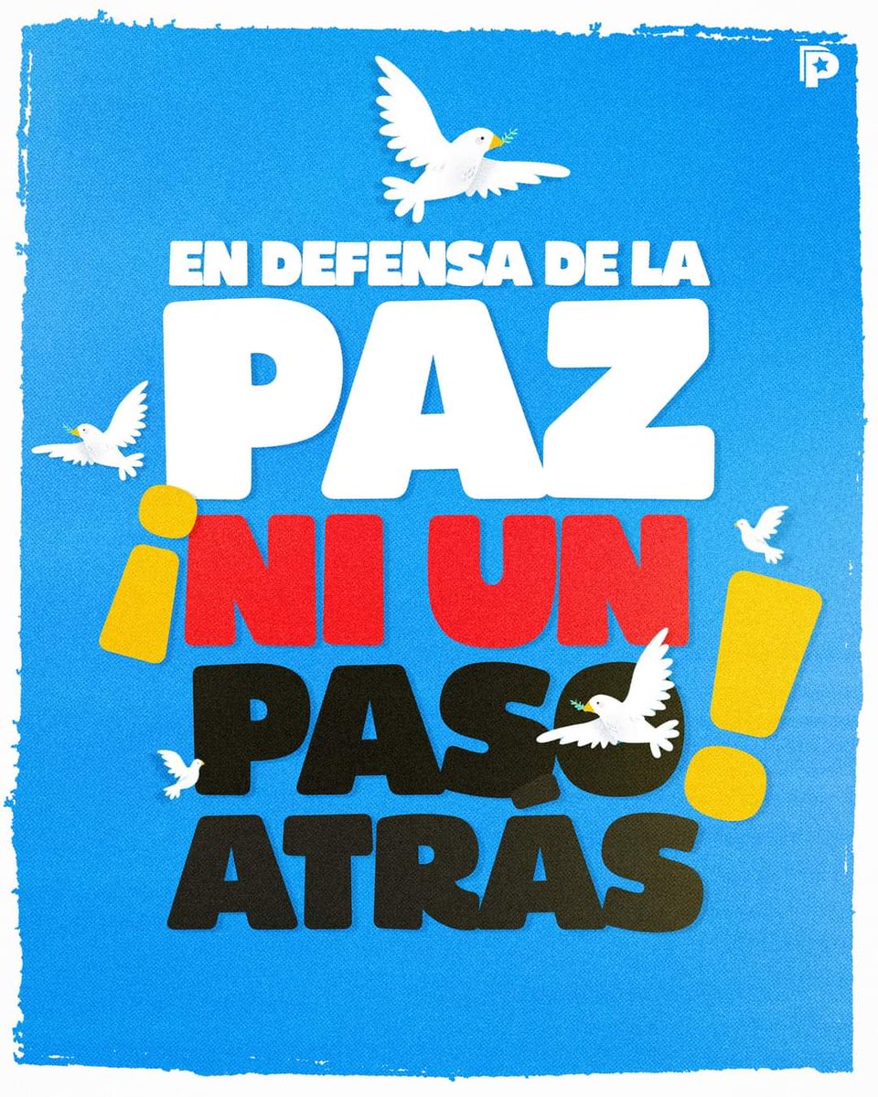 En la defensa de la paz ni un paso atrás #SomosVictoriasVerdaderas #somosPLOMO19