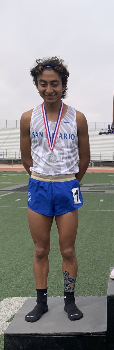 3 of 6 Senior Men Regional Bound for 2-4A Track & Field representing @SanEliAthletics . @angelmaese4 Angel Maese (1600, 800, 400), Bryan GH (3200, 4x4),  @Julian7_21 Julian Guerra (3200,1600) #trackandfield24 #workharderdreambigger #playhardworker #prouddad