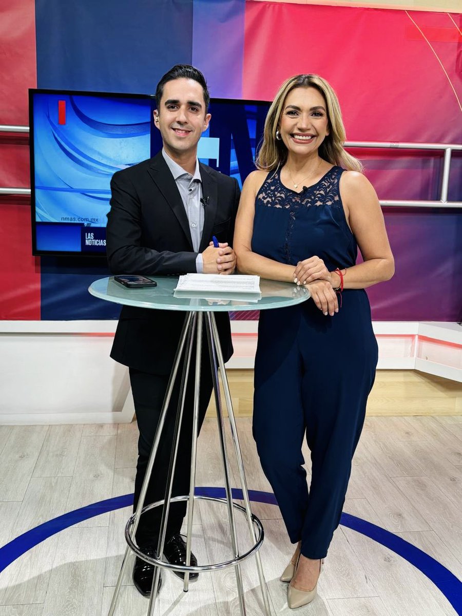 Continué informado esta tarde con @karlagamezavila y @gonzaloblancart en #LasNoticias N+, @dementina con la información deportiva 🎙️😃 📺 @TelevisaSON 🔴 YouTube / TelevisaSon 🛜 nmas.com.mx/sonora