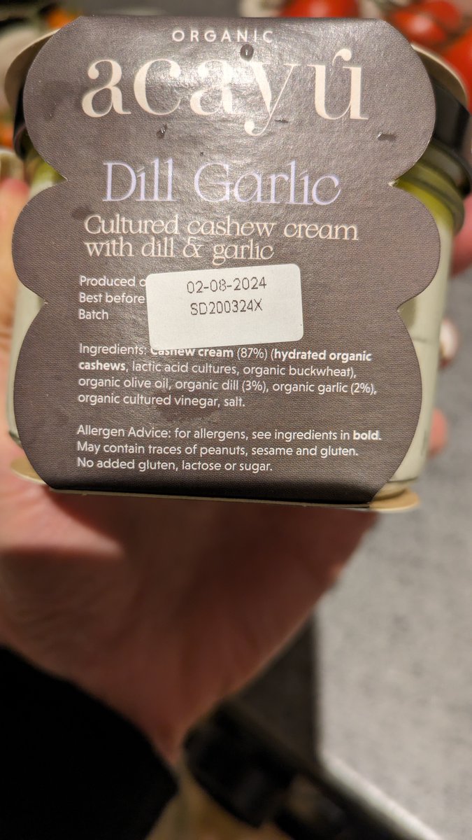 Anyone tried #Acayu #Vegan cream cheese made in #Portugal... not a brand I've heard of, can't wait to try it #Veganfriendly #Veganfoodshare #Crueltyfree #Itseasy2bvegan 😊❤️🌻🌱👌😍😋