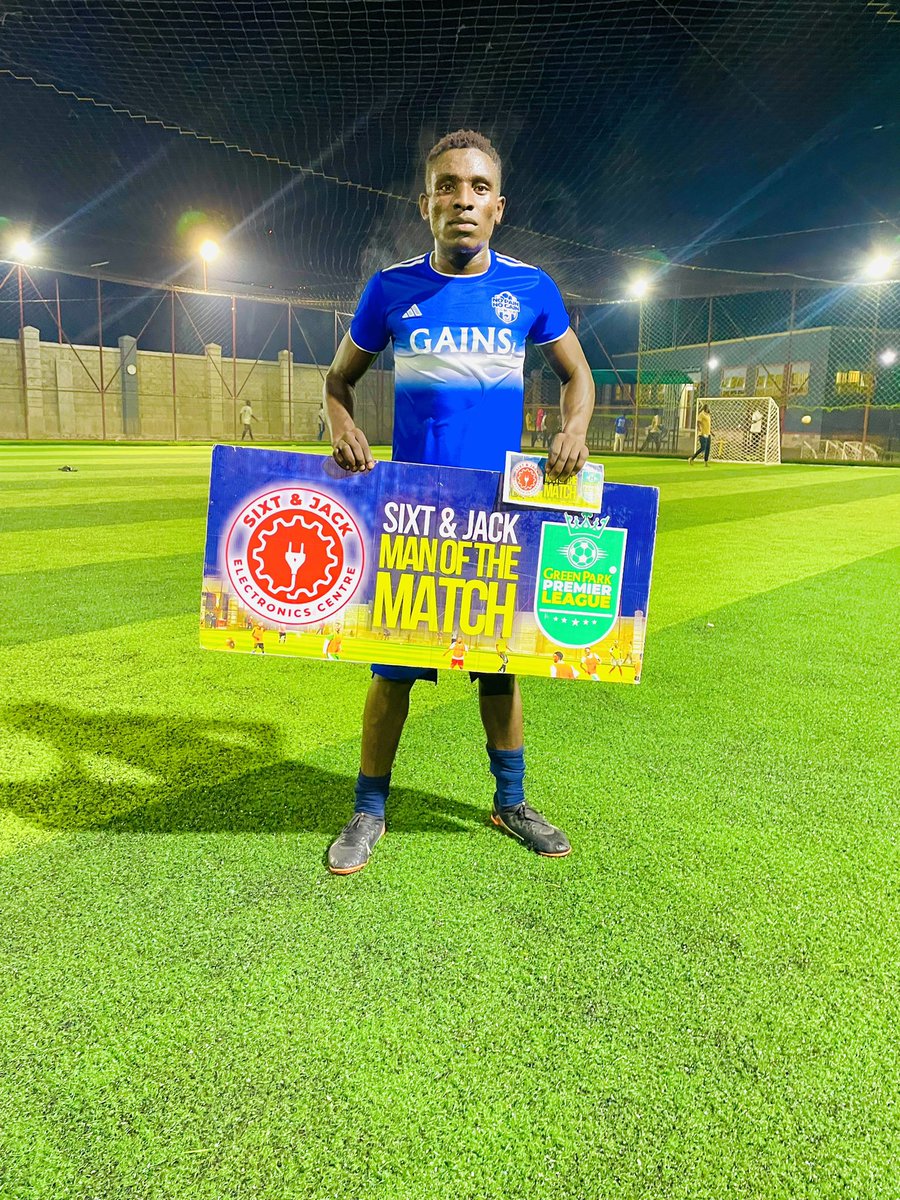 🟢𝗙𝗨𝗟𝗟 𝗧𝗜𝗠𝗘⚽️🔥 .@peachpharmug 3:5 .@NoPainN3759051 Man of the Match MBIINE👏 🍾🎉⚽️ Get Your Game On 📣⚽️ #GreenParkPremierLeague