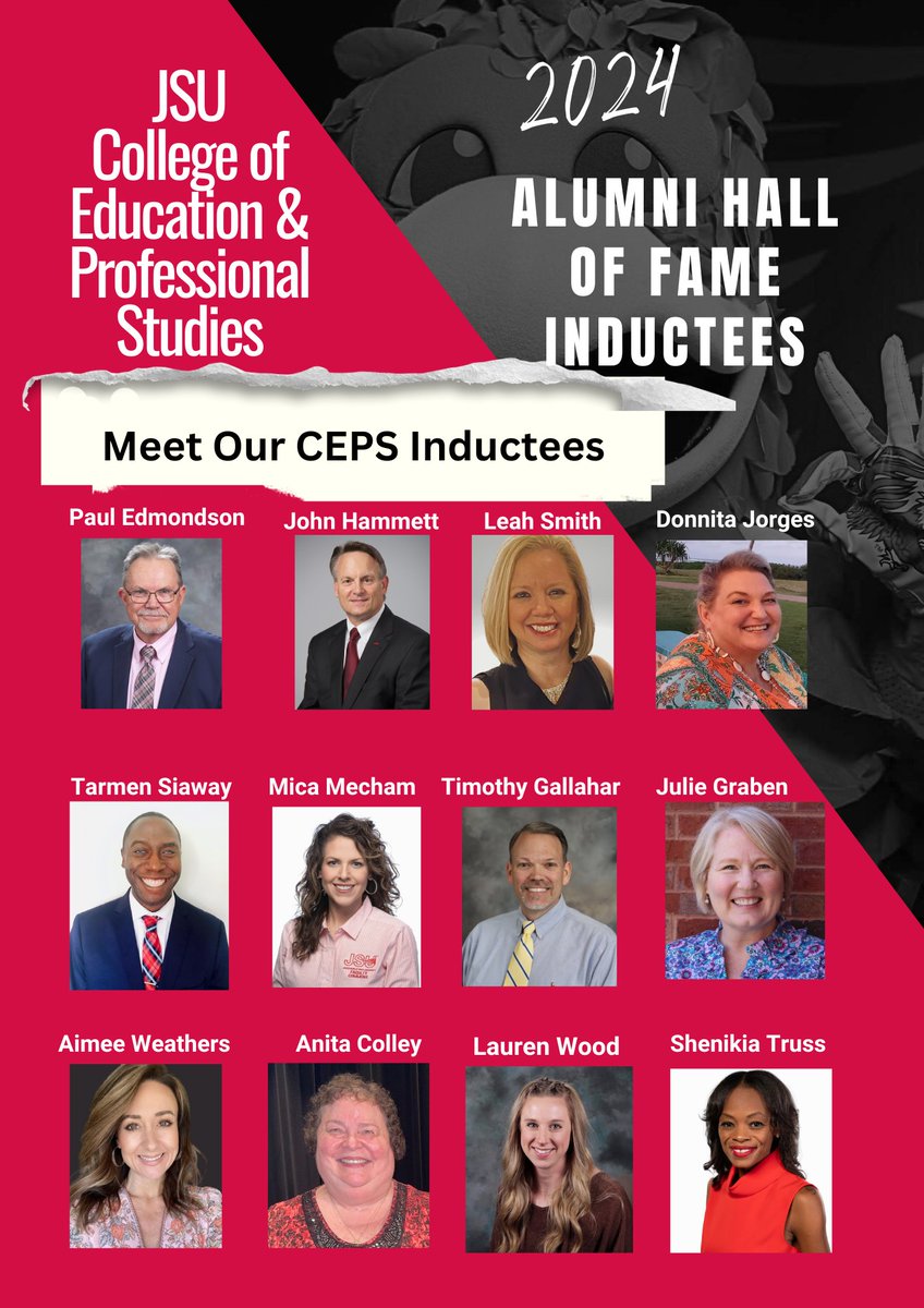Congratulations to our CEPS Alumni Hall of Fame inductees for 2024!