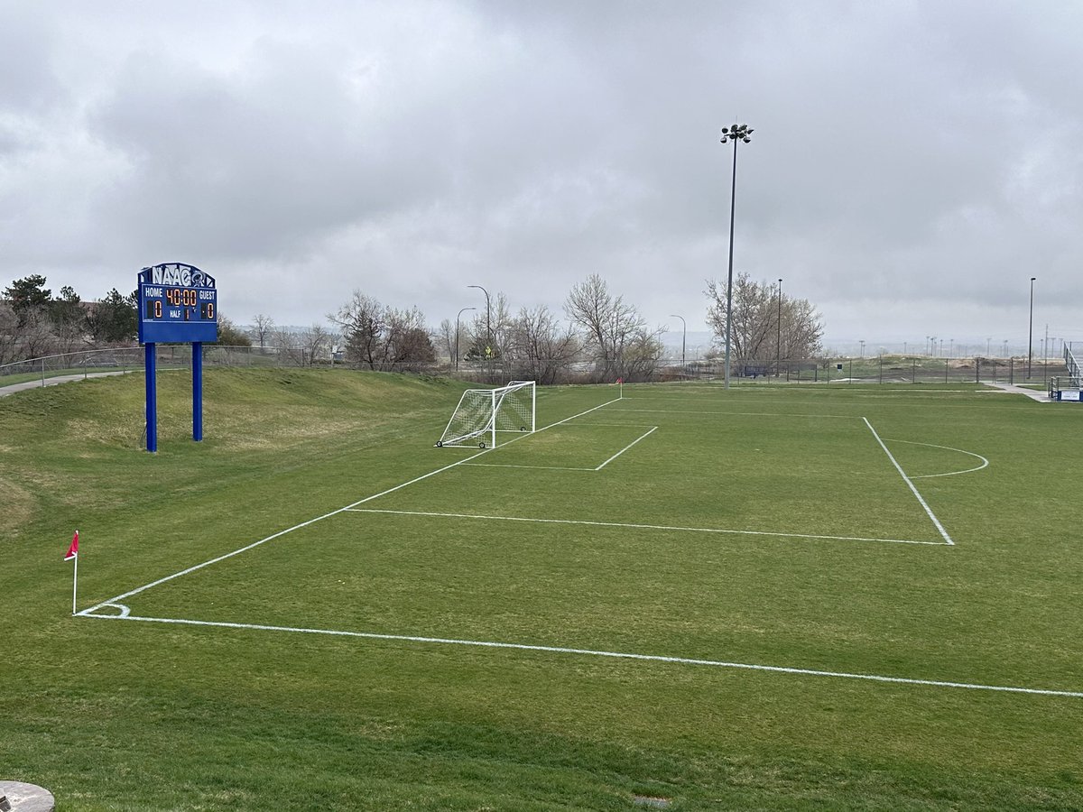SportsTurfSun's tweet photo. It’s been a wild spring at the NAAC so far- this week alone, we are hosting 21 events in 5 days, with another extra special twist from Mother Nature today! Fields are holding up well. Got irrigation on last week so it’s all looking up from here! #BestOffice #Crewof2 #FieldExperts https://t.co/QKCRA5qZB2