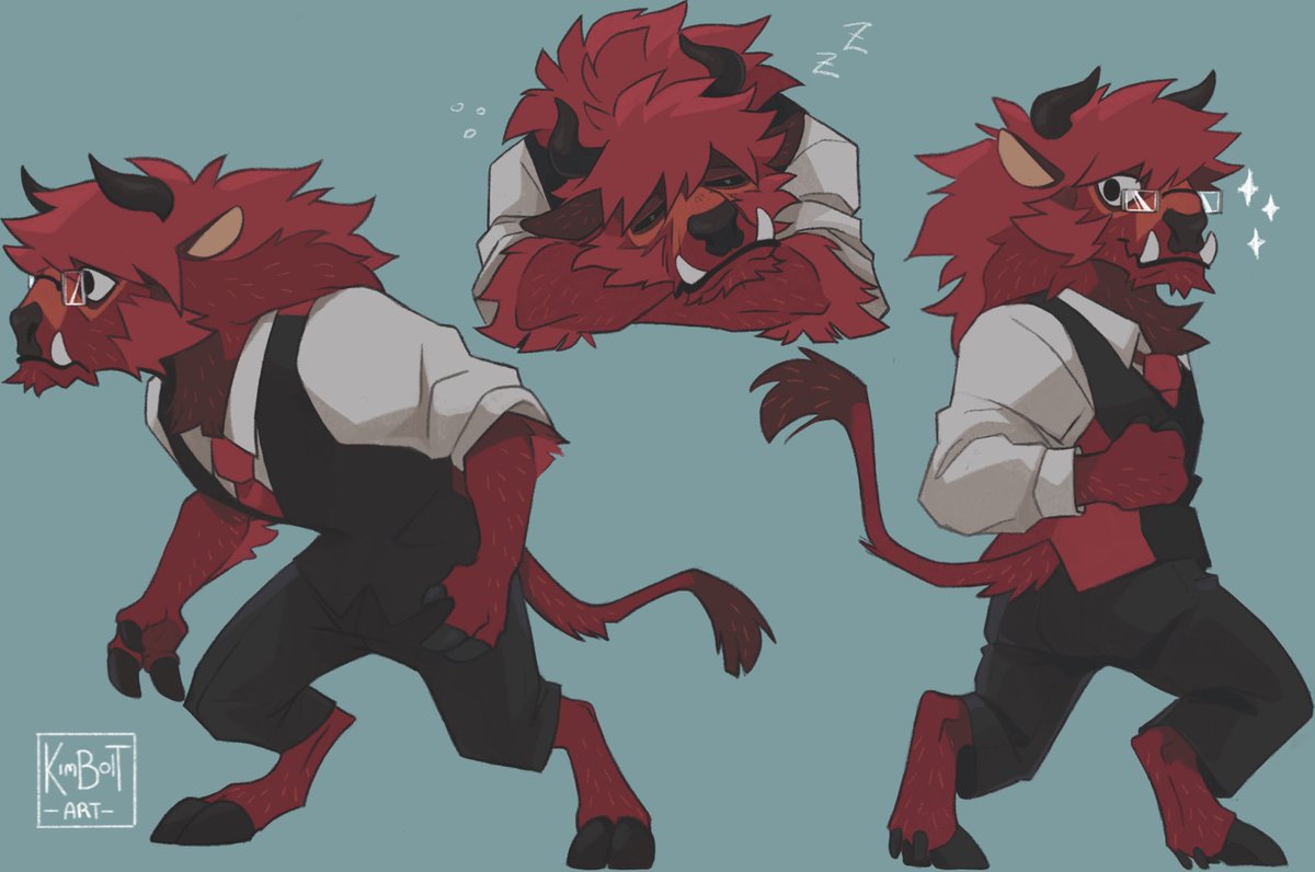 「Made some more Kekkai sensen furries (I 」|KimboltarTのイラスト