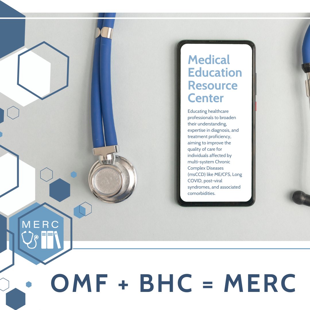 Explore the impact of the Medical Education Resource Center (MERC) at @BatemanHorne, an OMF supported initiative. This past year, we reached 17 unique countries, 34 states, and 23 different disciplines. Learn more 👉 omf.ngo/merc-updates/. #pwME #MECFS #LongCOVID