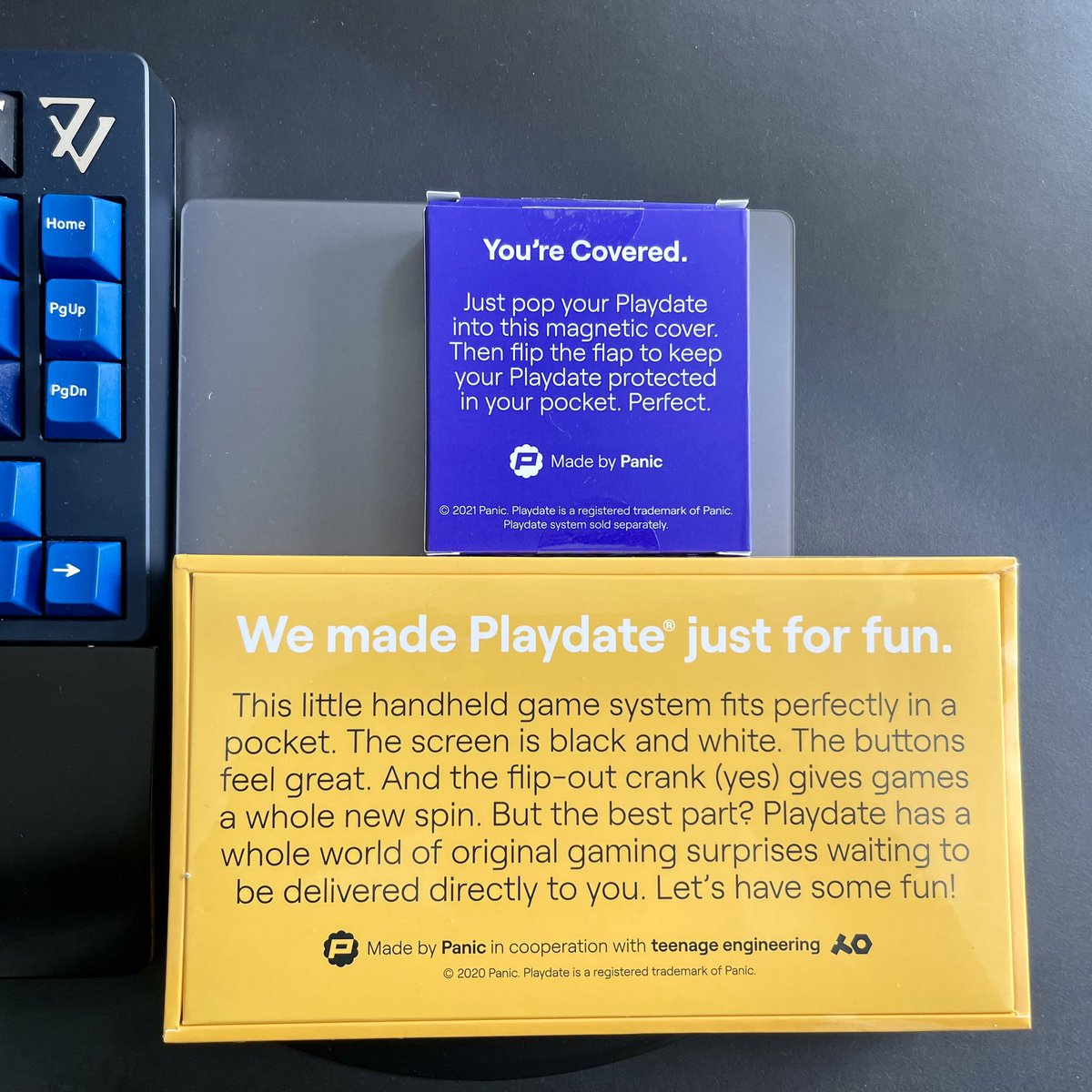 edblancas's tweet photo. Doin’ some dev experiments with it.
Glad I didn’t cancel the order! 
@playdate https://t.co/ya26sWcpX3