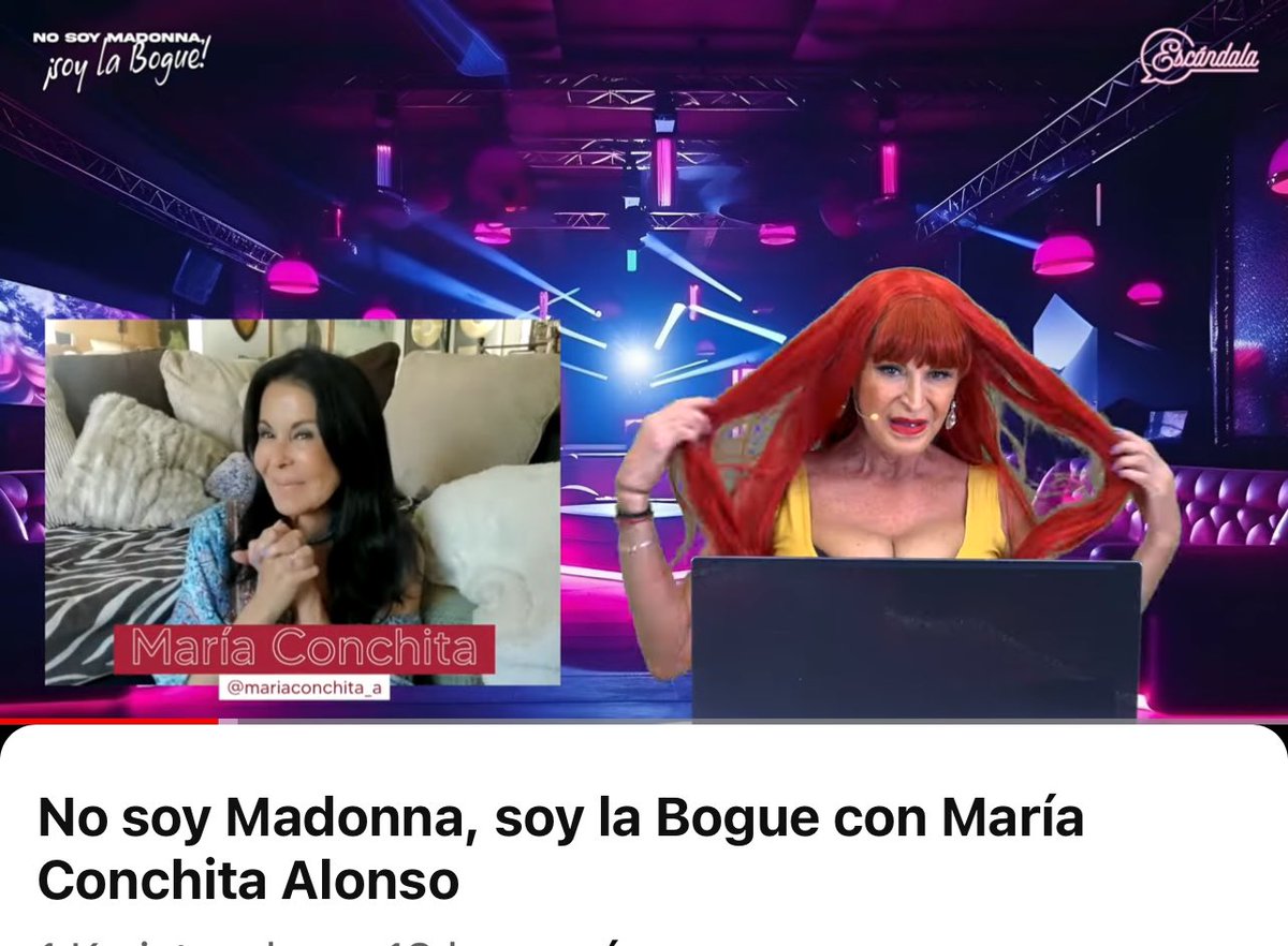 Entrevista de @MariaConchita_A con @laboguebo5 para @escandalamx … 👇🏼 youtu.be/AgtnoNiY5k8?si… @Allpartsmove @GeneraMusica