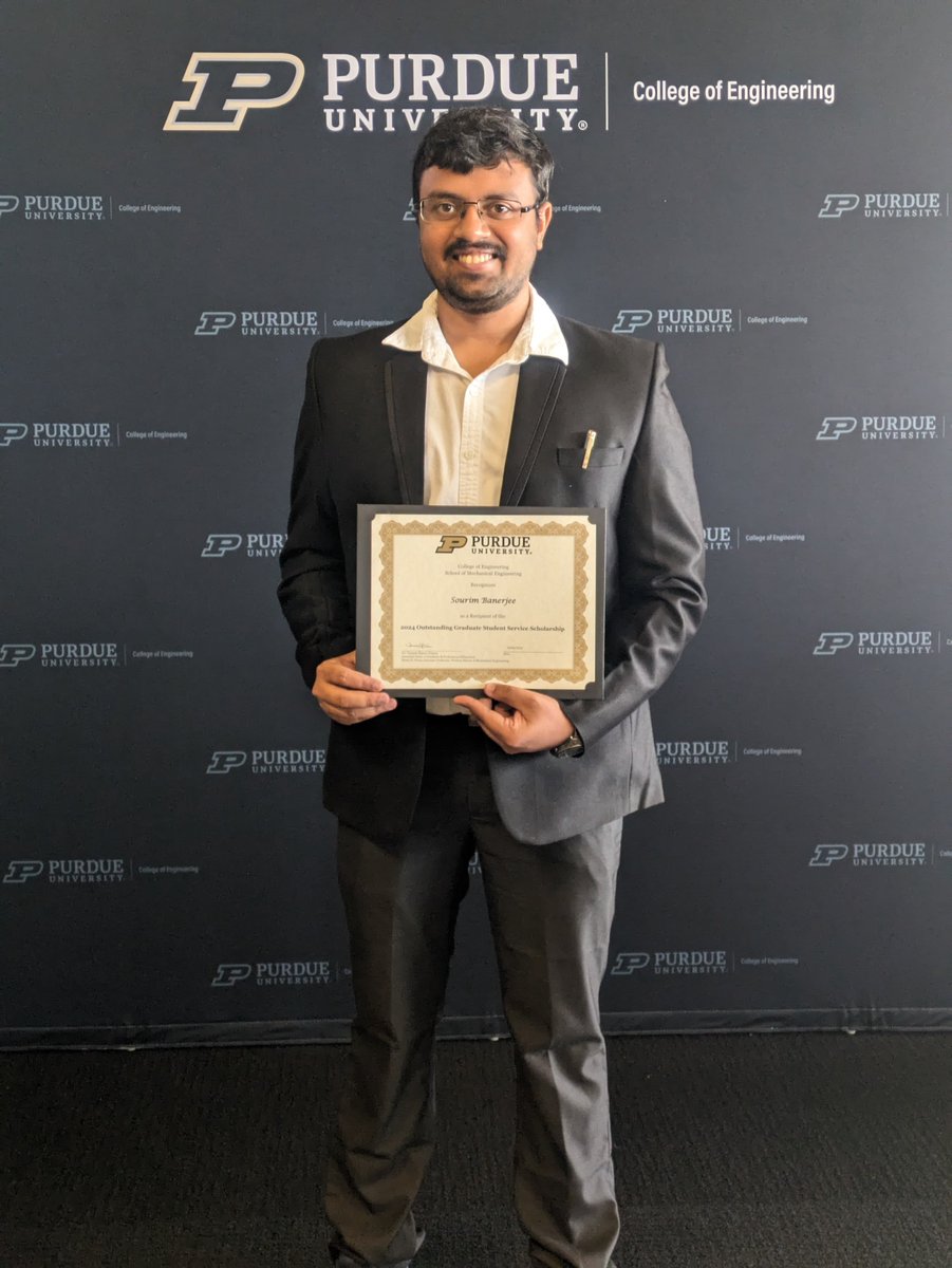 Purdue ECS Student Chapter (@ecspurdue) on Twitter photo Heartfelt congratulations to the Chapter Vice President & Secretary,<a href="/BanerjeeSourim/">Sourim Banerjee</a>, on receiving the 2024 Outstanding Student Service Scholarship! Honored by the Purdue engineering community's recognition of our scientific outreach.<a href="/ParthaPMukherj1/">Partha P. Mukherjee</a> <a href="/ECSorg/">ECS</a> <a href="/PurdueME/">Purdue Mechanical Engineering</a> <a href="/etslpurdue/">Energy and Transport Sciences Lab</a> Heartfelt congratulations to the Chapter Vice President & Secretary,<a href="/BanerjeeSourim/">Sourim Banerjee</a>, on receiving the 2024 Outstanding Student Service Scholarship! Honored by the Purdue engineering community's recognition of our scientific outreach.<a href="/ParthaPMukherj1/">Partha P. Mukherjee</a> <a href="/ECSorg/">ECS</a> <a href="/PurdueME/">Purdue Mechanical Engineering</a> <a href="/etslpurdue/">Energy and Transport Sciences Lab</a>