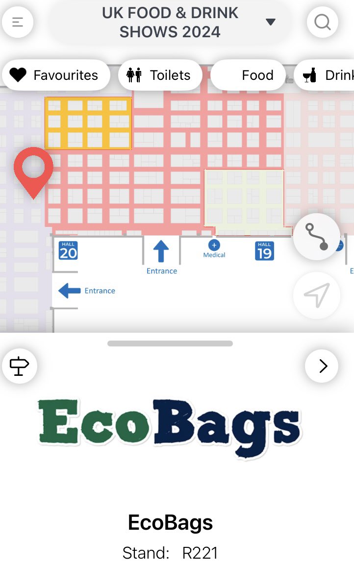 If you’re coming along to <a href="/FarmShop_Deli/">Farm Shop & Deli Show</a> we’re easy to find on R221 - near entrances to both Halls 19 &amp; 20…. More details via ecobags-farmshop.co.uk - looking forward to welcoming you 👍👍