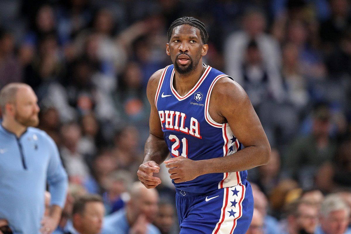Name a center in NBA history that is better than Joel Embiid 🗣️ #NBA | #BrotherlyLove