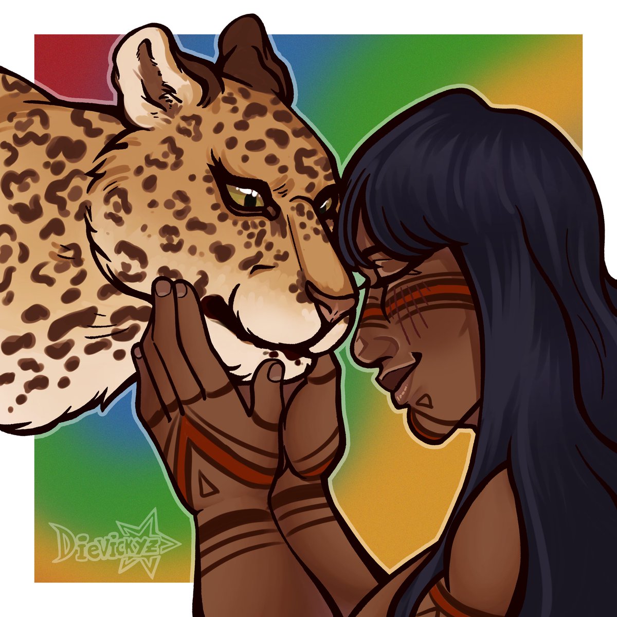 desenho que fiz pro dia do indígena!! 

era um trabalho pra escola, mas gostei tanto que decidi postar