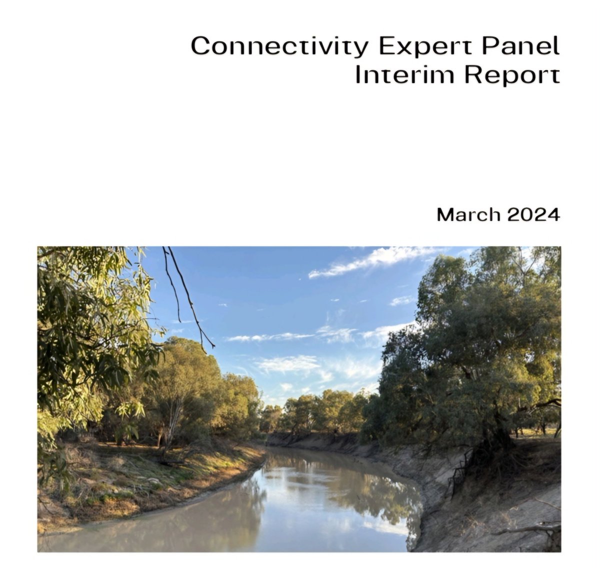 Radical NSW interim connectivity report recommends rewriting water management by denying hydrology, undermining all water users' rights & autonomy, which would require the rewriting of interstate water sharing agreements. Your thoughts @RoseBJackson? water.dpie.nsw.gov.au/__data/assets/…