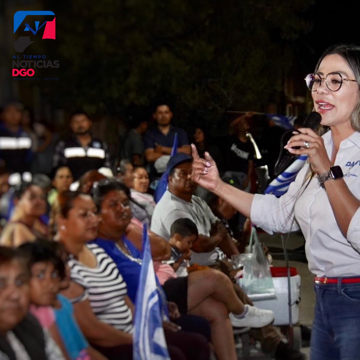 DanielReta's tweet photo. ⭕️ #Elecciones2024MX El #Panismo le dio un gran recibimiento a @danisotto en un encuentro con colonos de la #NiñosHéroes.
☑️ La Candidata al #4toDistrito del PRI-PAN-PRD agradeció el apoyo de @Malena_Pan y la colaboración de los asistentes, comprometiéndose a escuchar y trabajar por propuestas en beneficio de todos los ciudadanos. @AlTiempoDgo