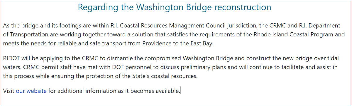 Another state agency involved in tear down/rebuild of Washington Bridge: