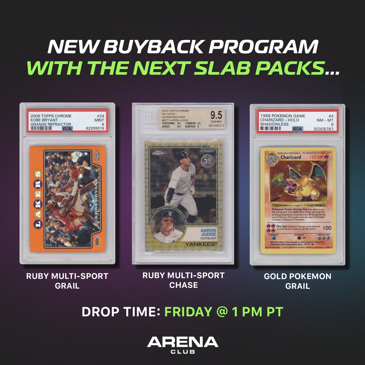 Introducing Arena Club's innovative Buy Back Program this week, allowing you to sell your cards back post-reveal. Don't miss out on this exciting chance! 💥 Mark your calendars and set your alarms for the big drop on April 19th at 10am PT.