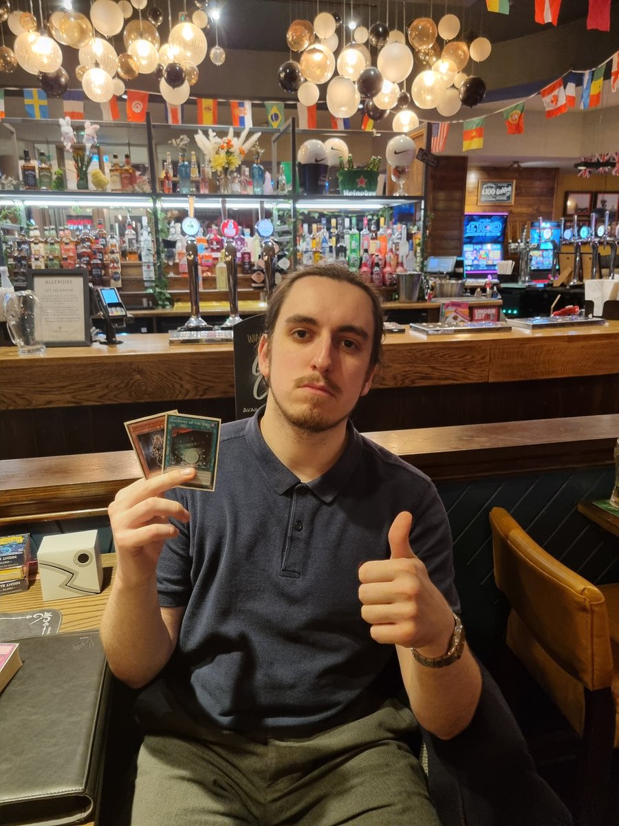 CornerstoneYGO's tweet photo. Congrats to Ben for winning our Edison event tonight with Six Samurai! https://t.co/1Olk4qRuBa