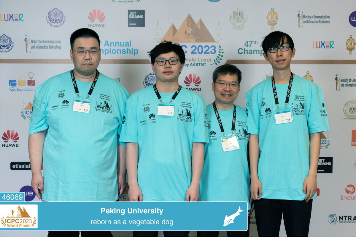 46 Contest - Asia East Champion Peking University (46069) #icpcwfluxor