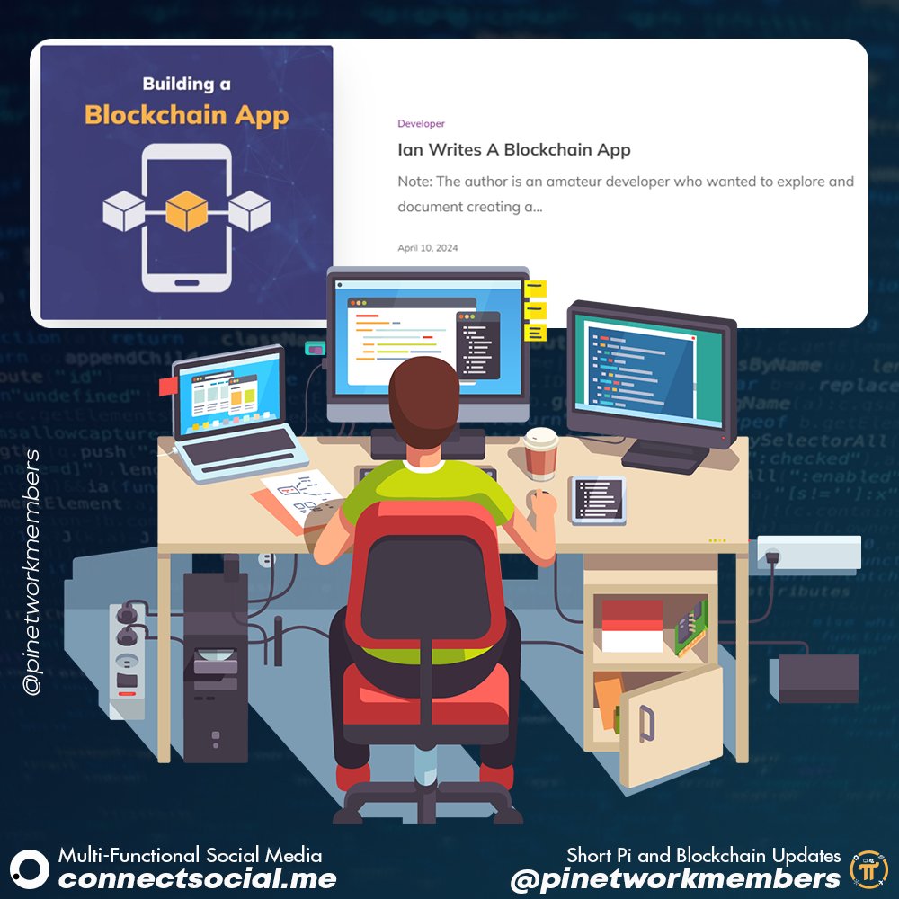 🗒️ The author is an amateur developer who wanted to explore and document creating a Web3 app on the Pi platform. This post is a colorful journey and step-by-step breakdown of his Pi app development experience. It can inform developers how easy and intuitive it is to build a Pi