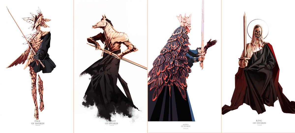「Suit of Swords is COMPLETE Pick one favo」|NEZのイラスト