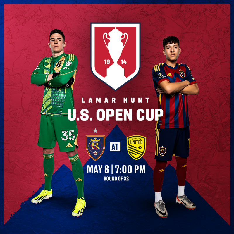 realsaltlake's tweet photo. Open Cup Round of 32: LOCKED IN 🔒

See ya in New Mexico on May 8th 

#USOC2024 | @opencup