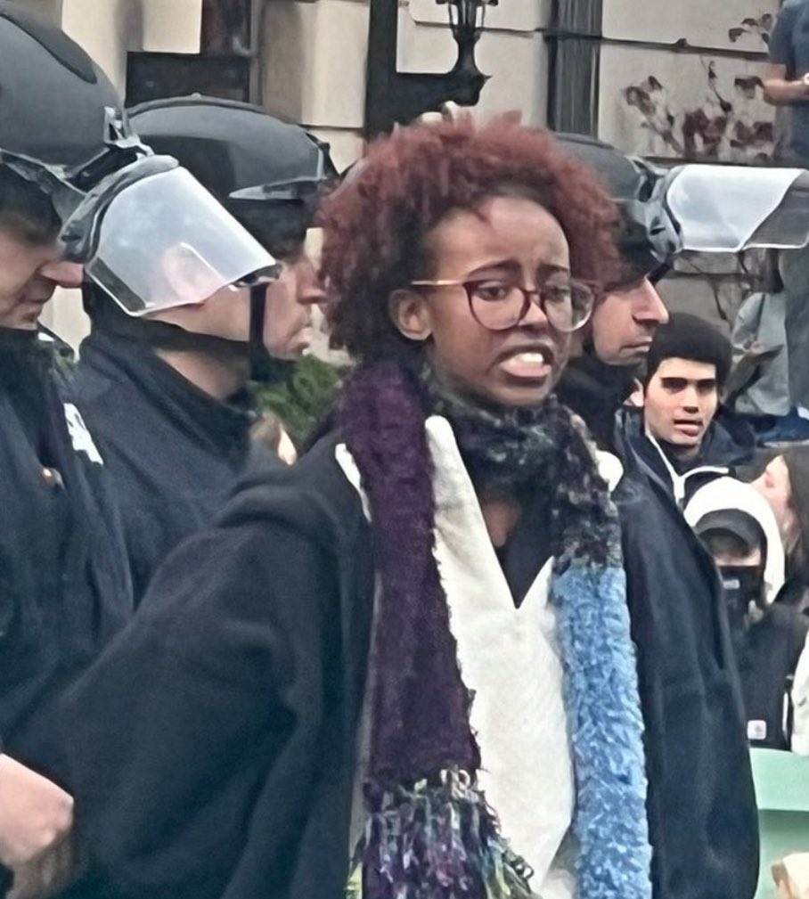 The daughter of U.S. Congresswoman Ilhan Omar has been arrested for her role in the illegal Colombia University protests. Isra Hirsi, the daughter of Somali-born Ilhan Omar, has been photographed in handcuffs after ignoring a police dispersal order. She was also just…